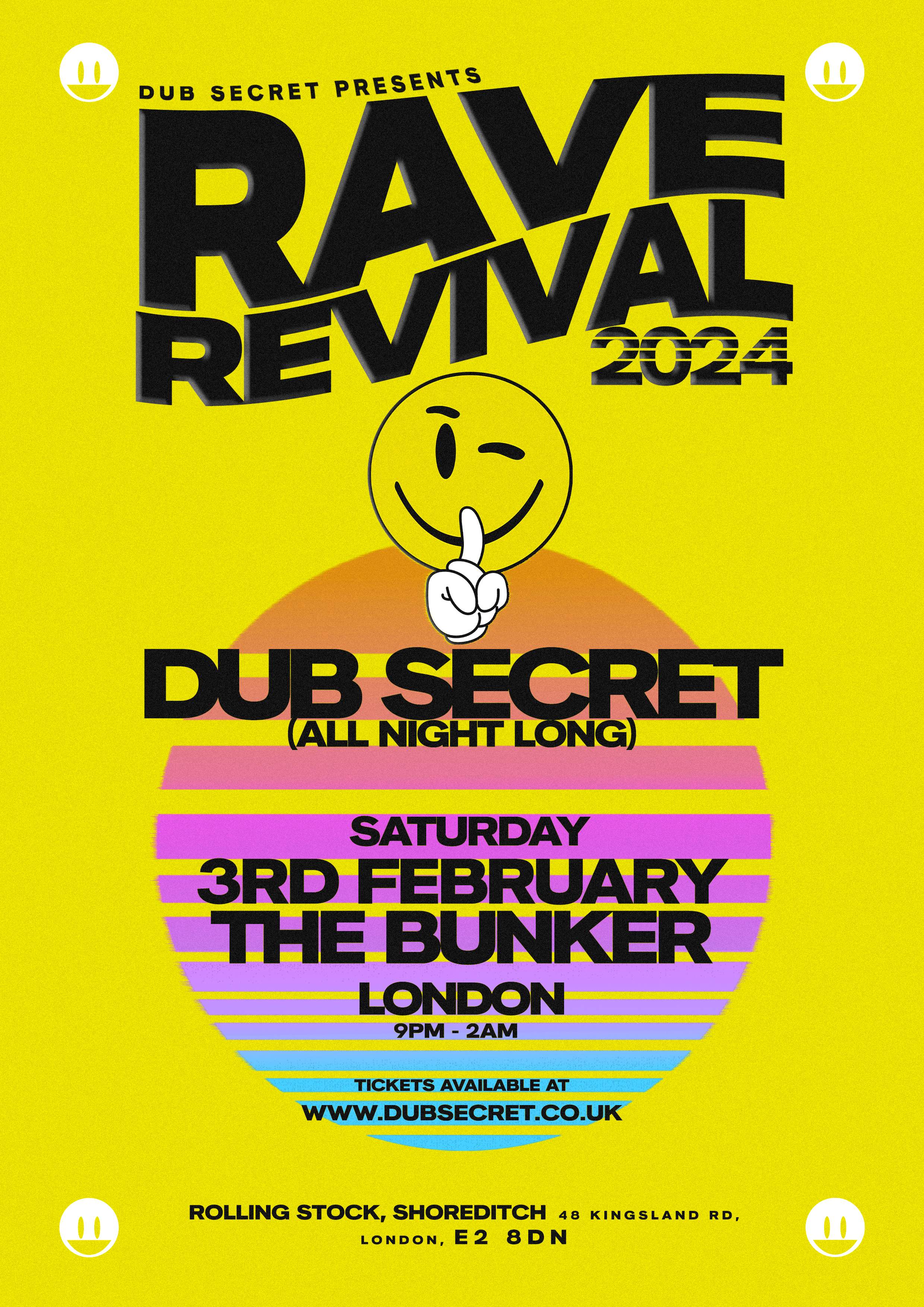 Rave Revival London at Rolling Stock, London