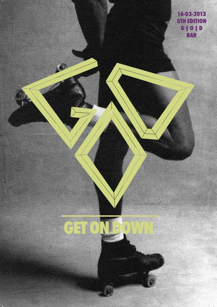 G - O - D Get on Down - フライヤー表