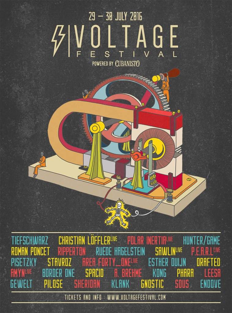 Voltage Festival 2016 - フライヤー表