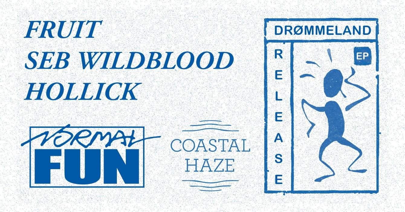 Normal Fun & Coastal Haze: Fruit, Seb Wildblood & Hollick - Página frontal