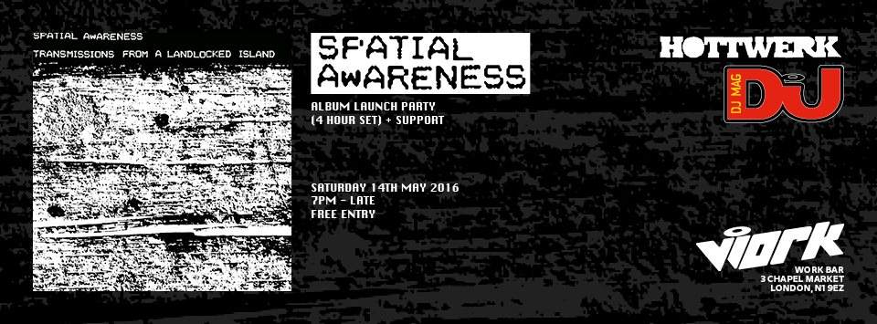 Spatial Awareness Album Launch Party - Página frontal