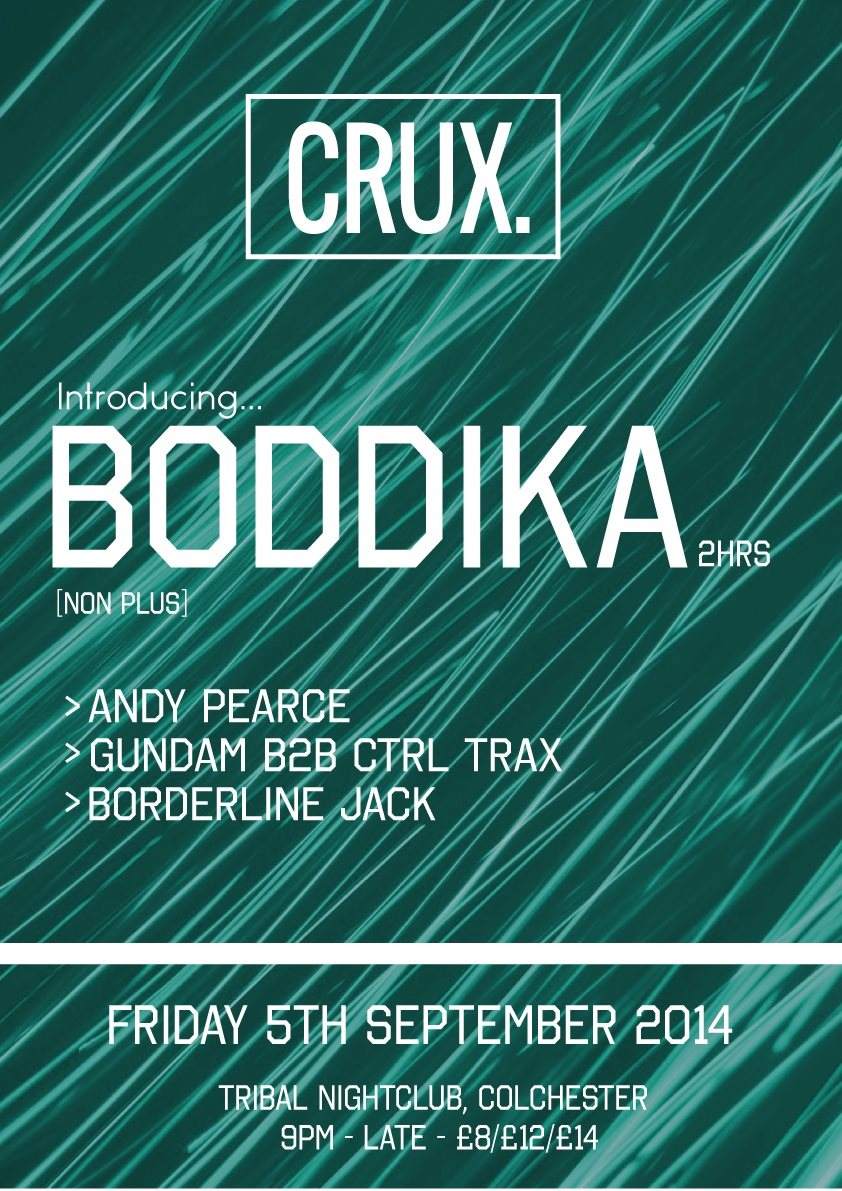Crux. with Boddika - Página frontal