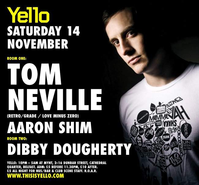 Yello presents Tom Neville - Página frontal