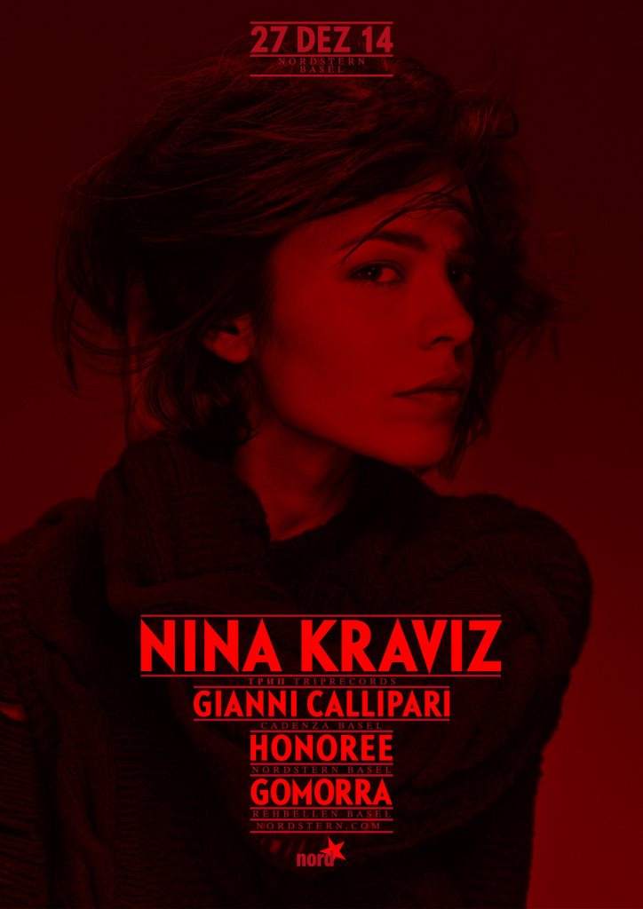 Nina Kraviz - フライヤー表