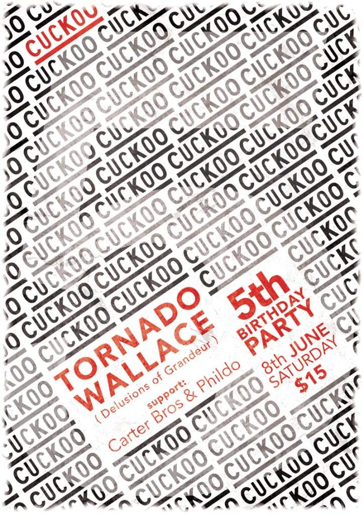 Cuckoo Turns 5! Feat. Tornado Wallace - Página frontal