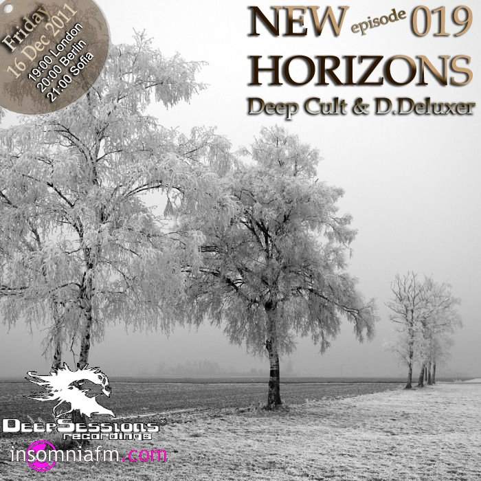New Horizons 019 with Deep Cult - フライヤー表