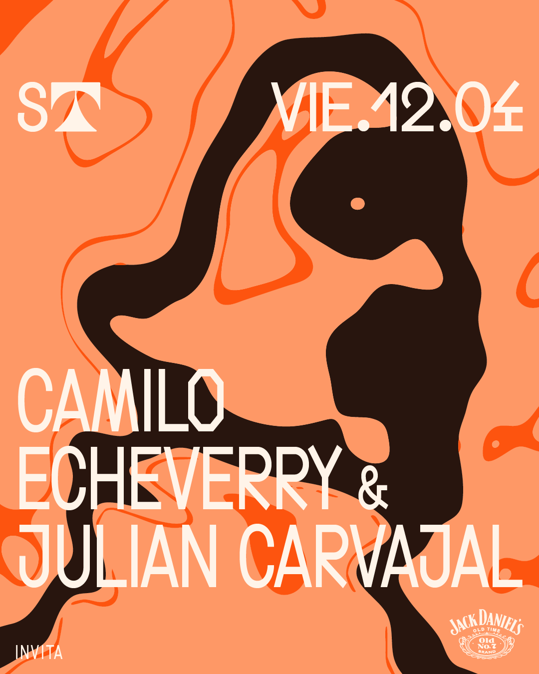 Camilo Echeverry & Julián Carvajal - フライヤー表