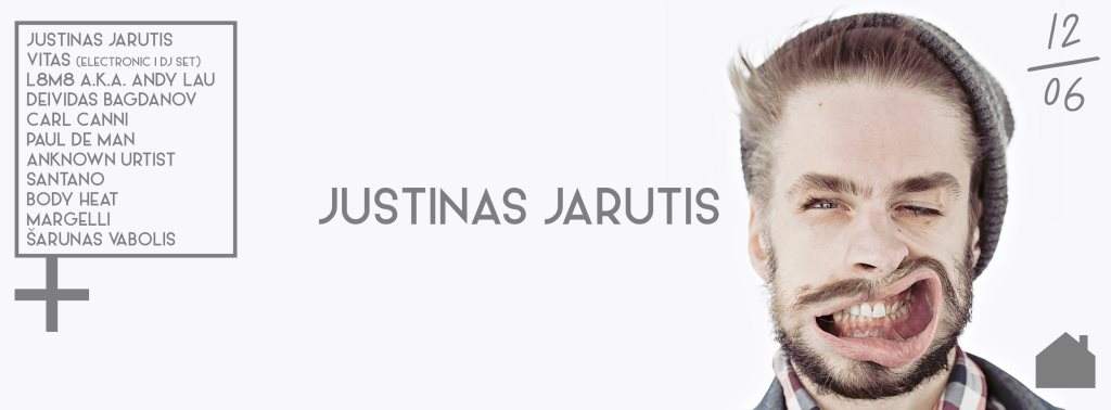 Justinas Jarutis - Página frontal