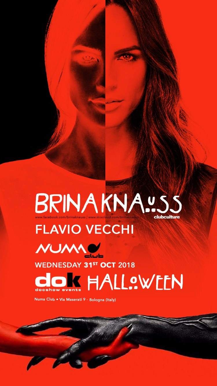 Halloween DOK Party 2018 - Numaclub Bologna - フライヤー裏