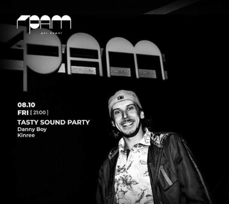 Tasty Sound Party with Danny Boy and Kinree - フライヤー裏