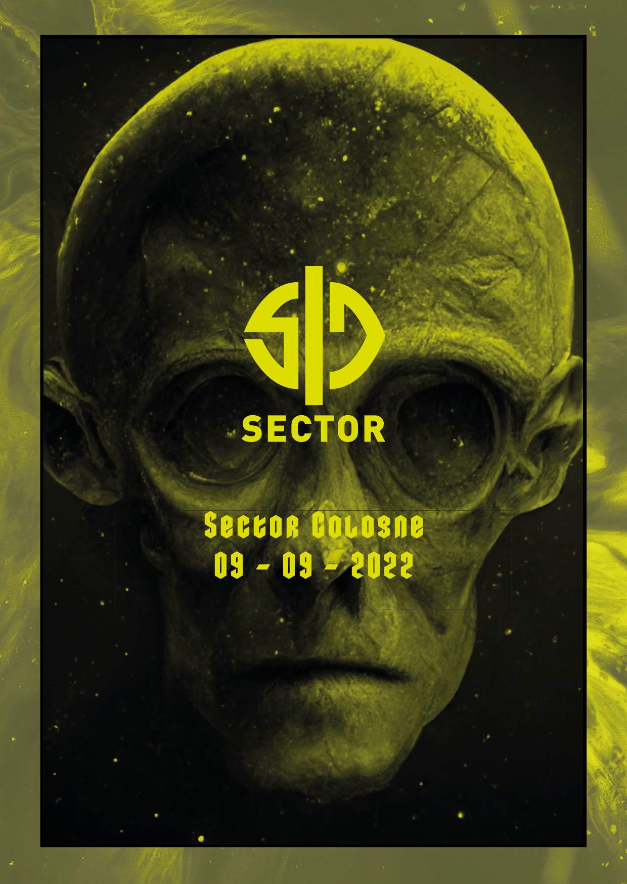 Sector │ New Frames - LIVE │ Brutalism Soundsystem │ Kavaro - Página trasera