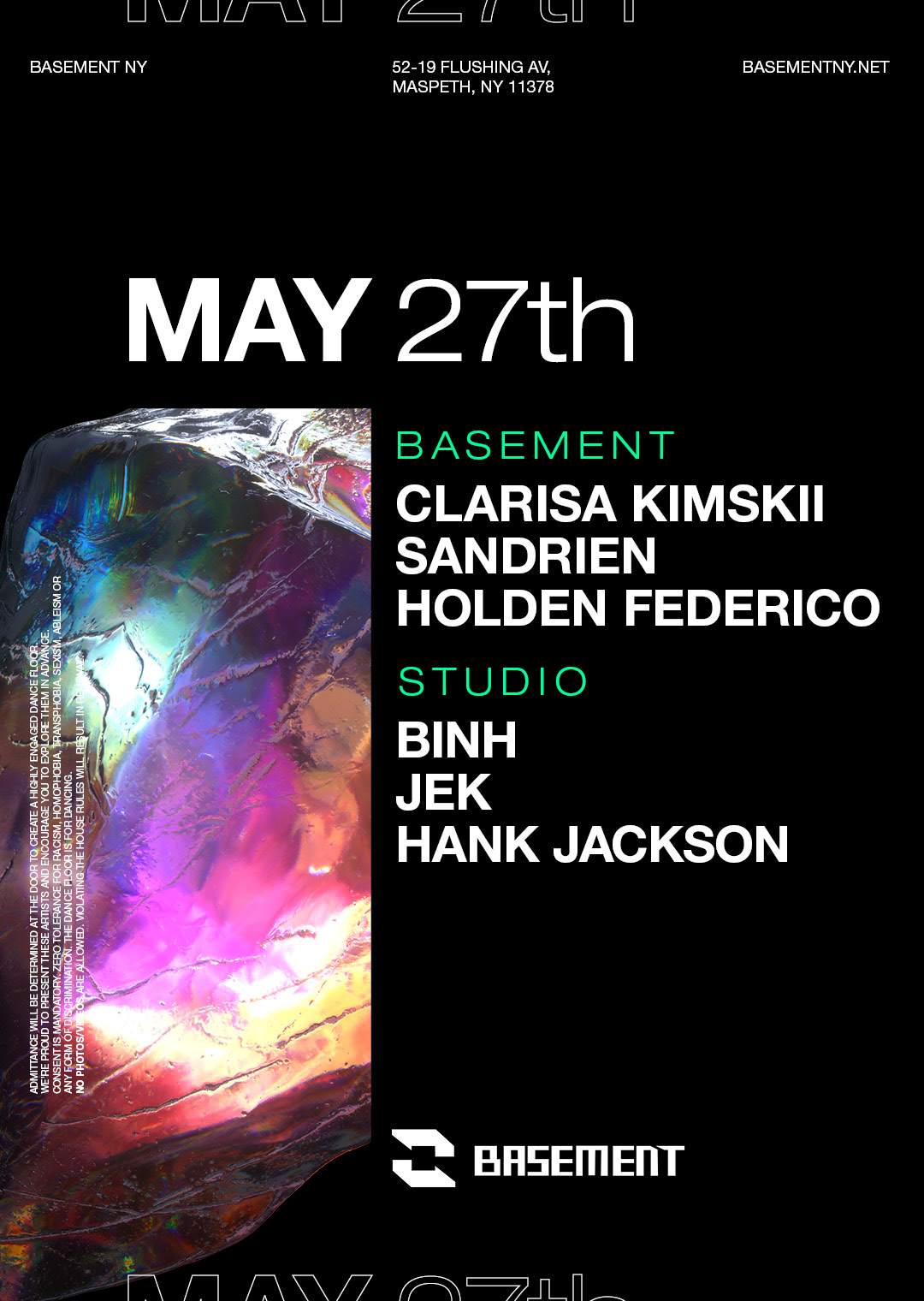 Clarisa Kimskii / Sandrien / Holden Federico / Binh / Jek / Hank Jackson - Página frontal