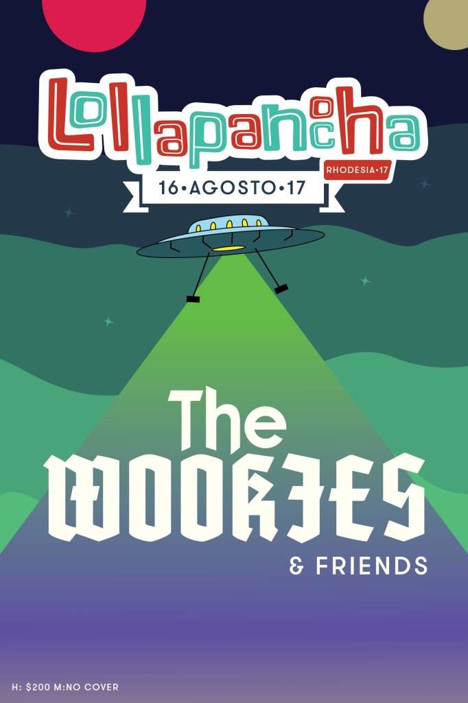 Lollapanocha: The Wookies & Friends - フライヤー表