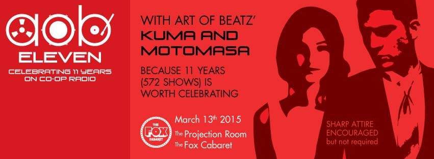 Art Of Beatz 11 Year Anniversary with Kuma - Página frontal