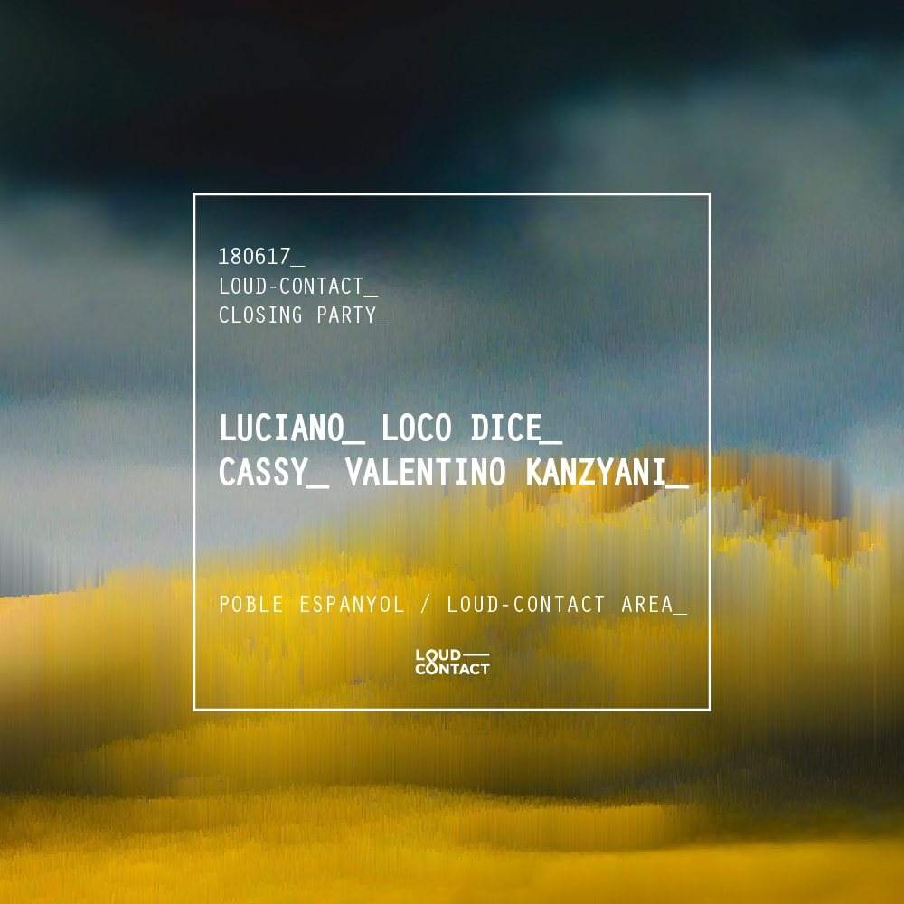 Luciano / Loco Dice / Cassy / Valentino Kanzyani - Closing Party - Página frontal