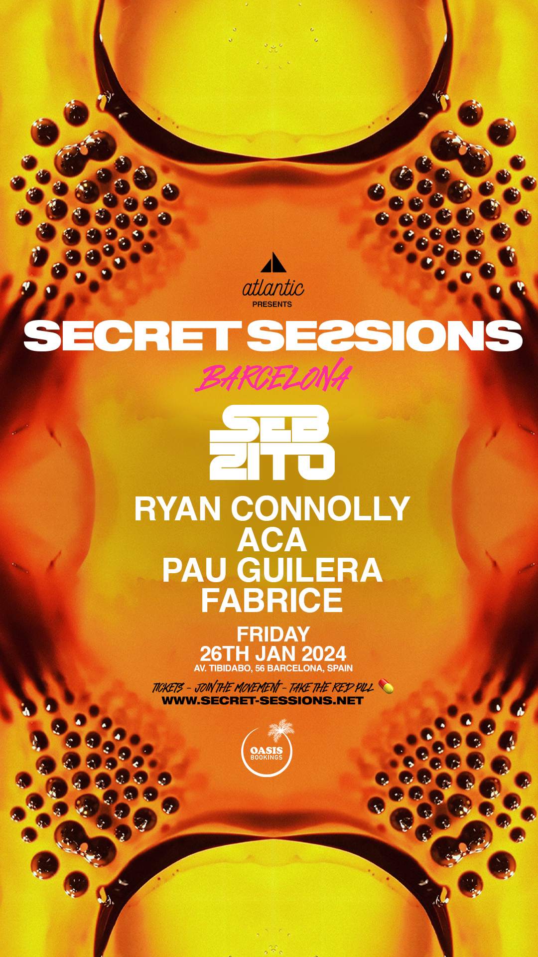 Secret Sessions - Barcelona at Atlantic Club, Barcelona · Tickets