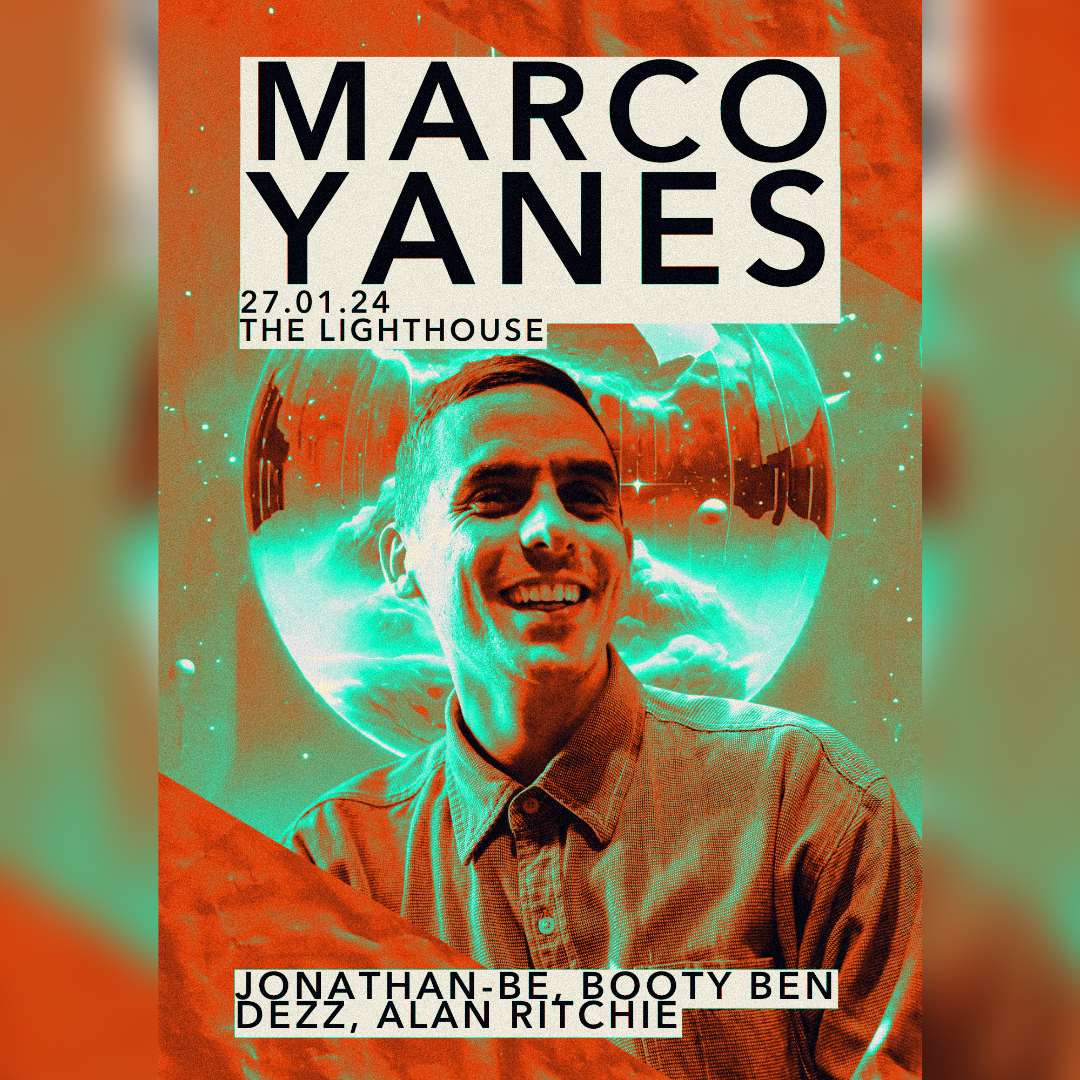 The Lighthouse Invites: Marco Yanes - フライヤー表