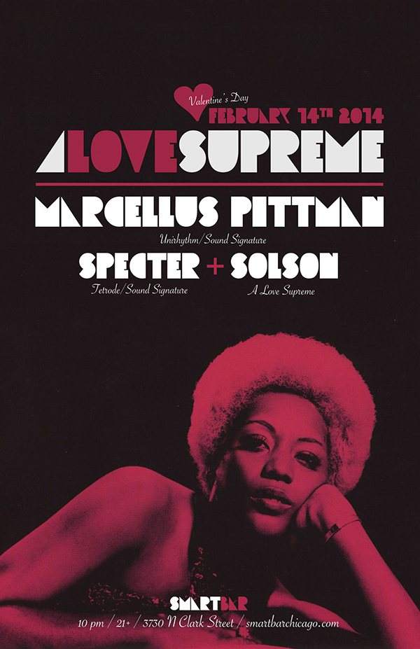 A Love Supreme with Marcellus Pittman - Specter - Solson - Página frontal