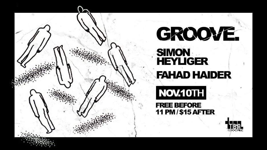 Groove. with Fahad Haider / Simon Heyliger - Página frontal