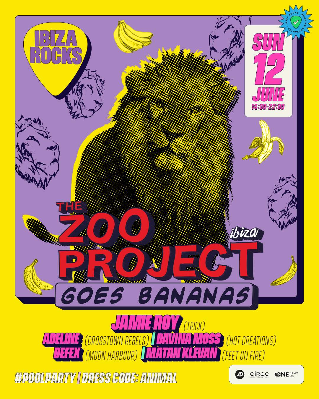 The Zoo Project Goes Bananas - フライヤー表