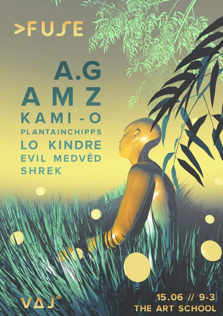 Fuse with A.G, Amz, Kami-O, Lo Kindre More - Página frontal