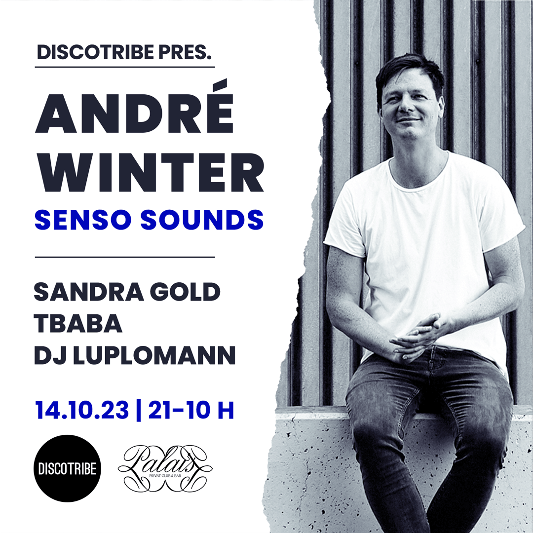 DISCOTRIBE pres. André Winter - フライヤー表
