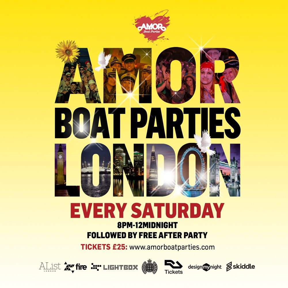 Amor Boat Party Ft. MAD Followed by Ministry with Tim Sheridan Mr C - フライヤー表