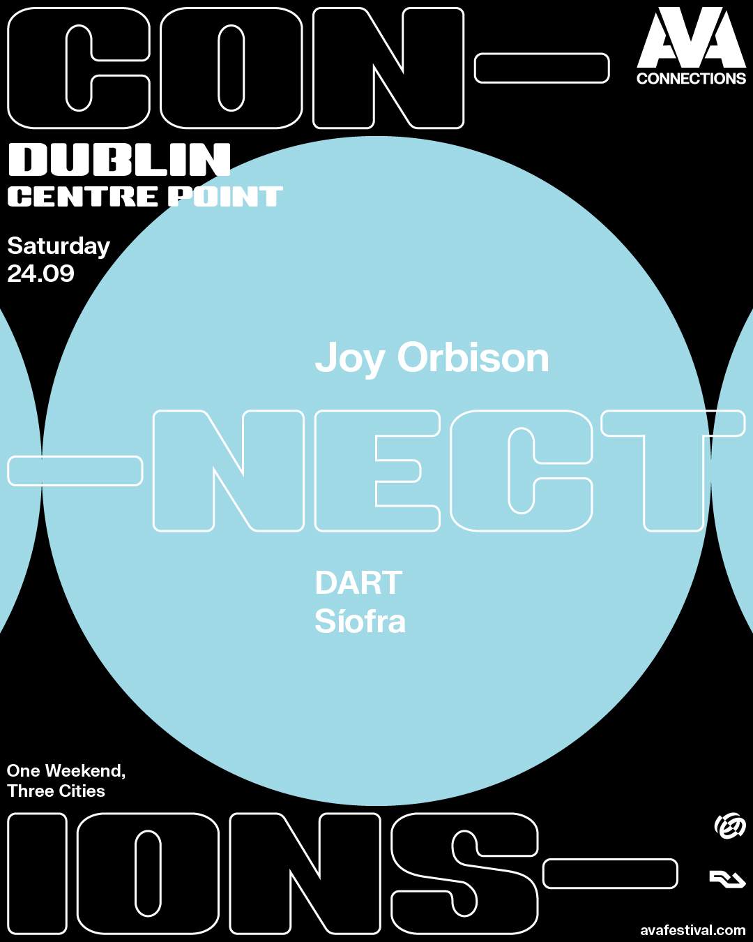 AVA Connections - Dublin: Joy Orbison, DART, Síofra - Página frontal