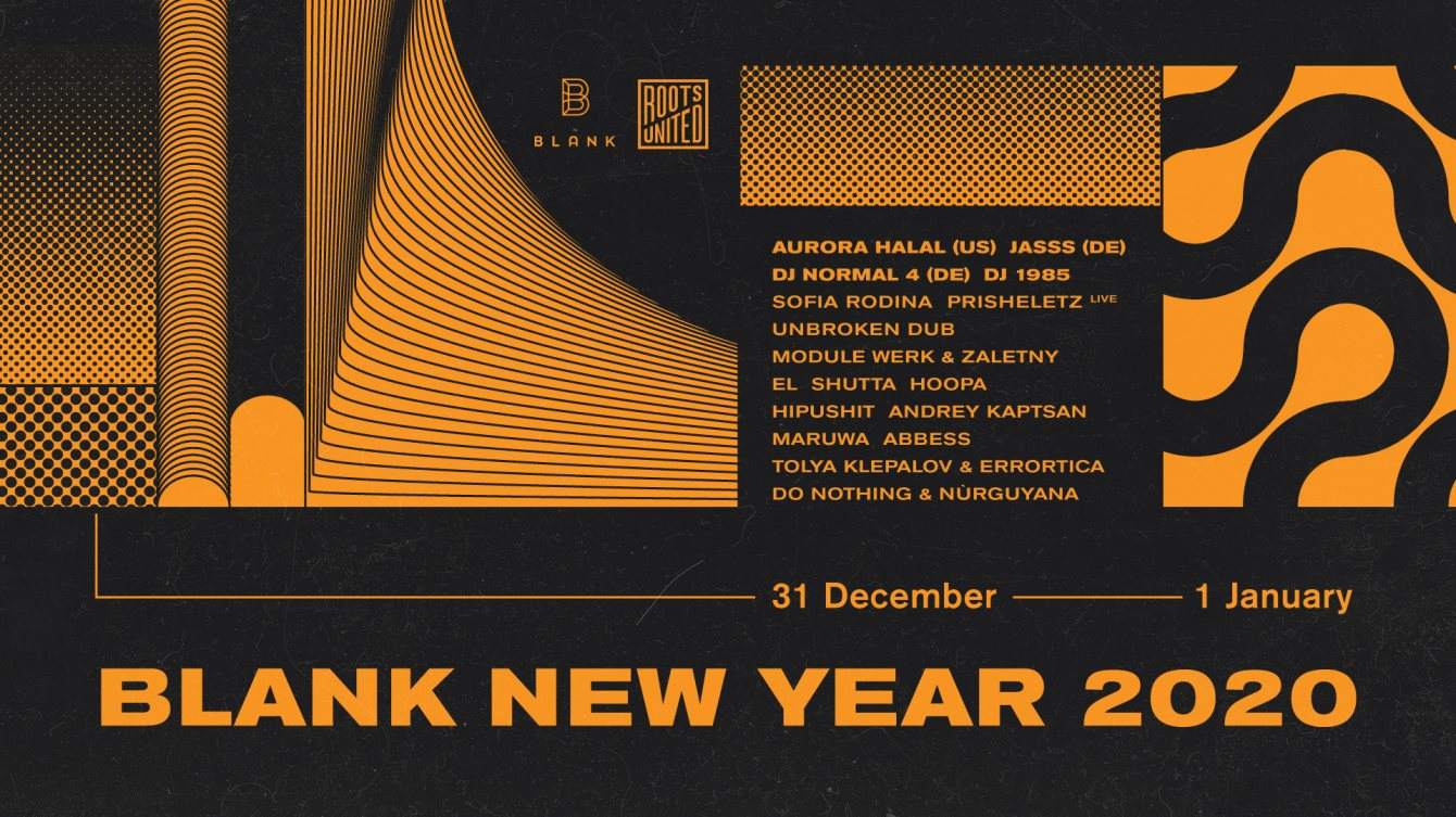 BLANK New Year 2020 - Página frontal