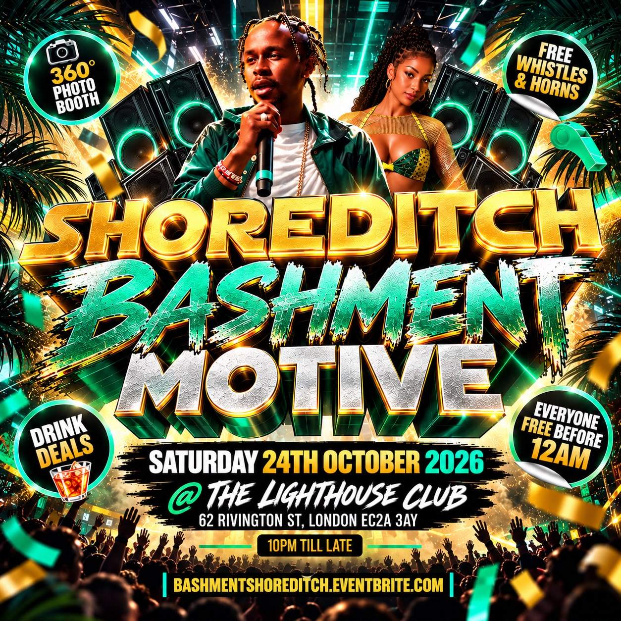 Shoreditch Bashment Motive at The Lighthouse Club, London