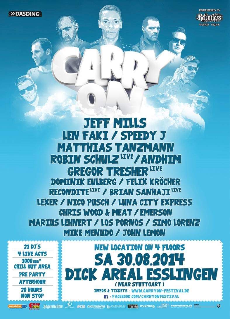 CarryOn Festival - Página frontal