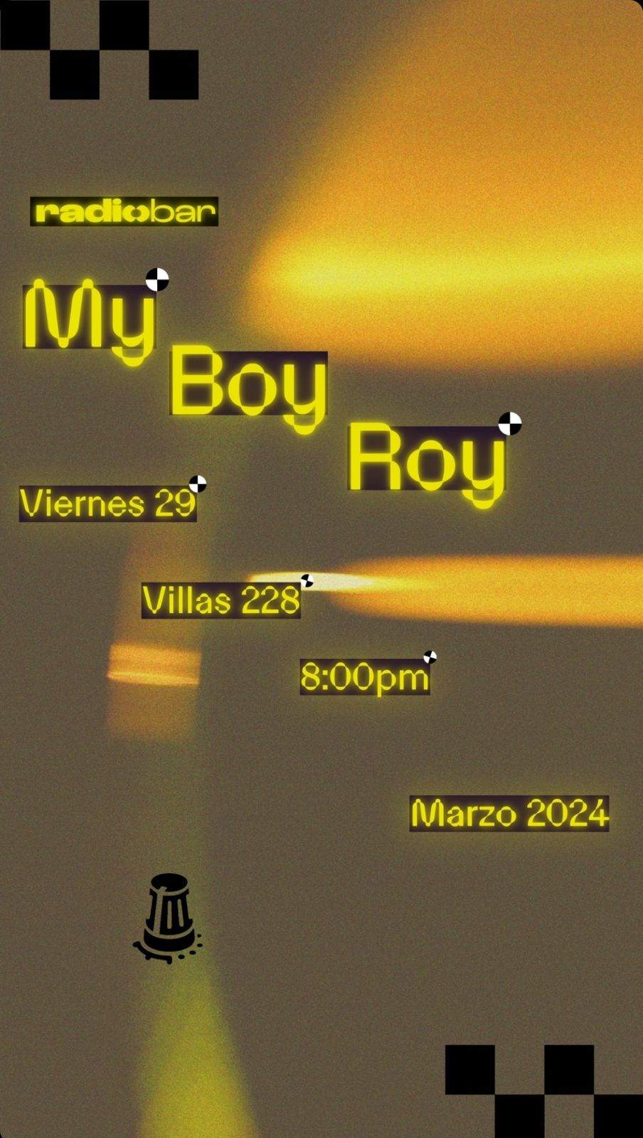My Boy Roy - Página frontal