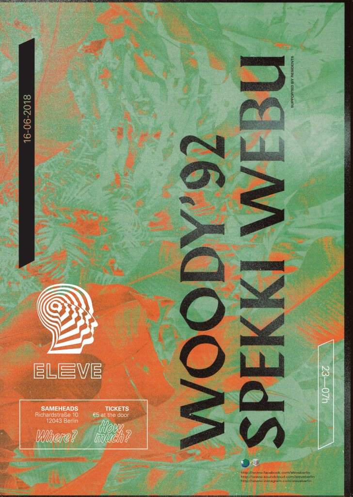 ELEVE - Woody '92 & Spekki Webu - Página frontal