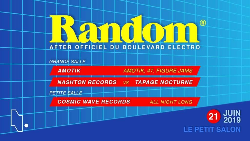 RDM 003: After Fête de la Musique - フライヤー表