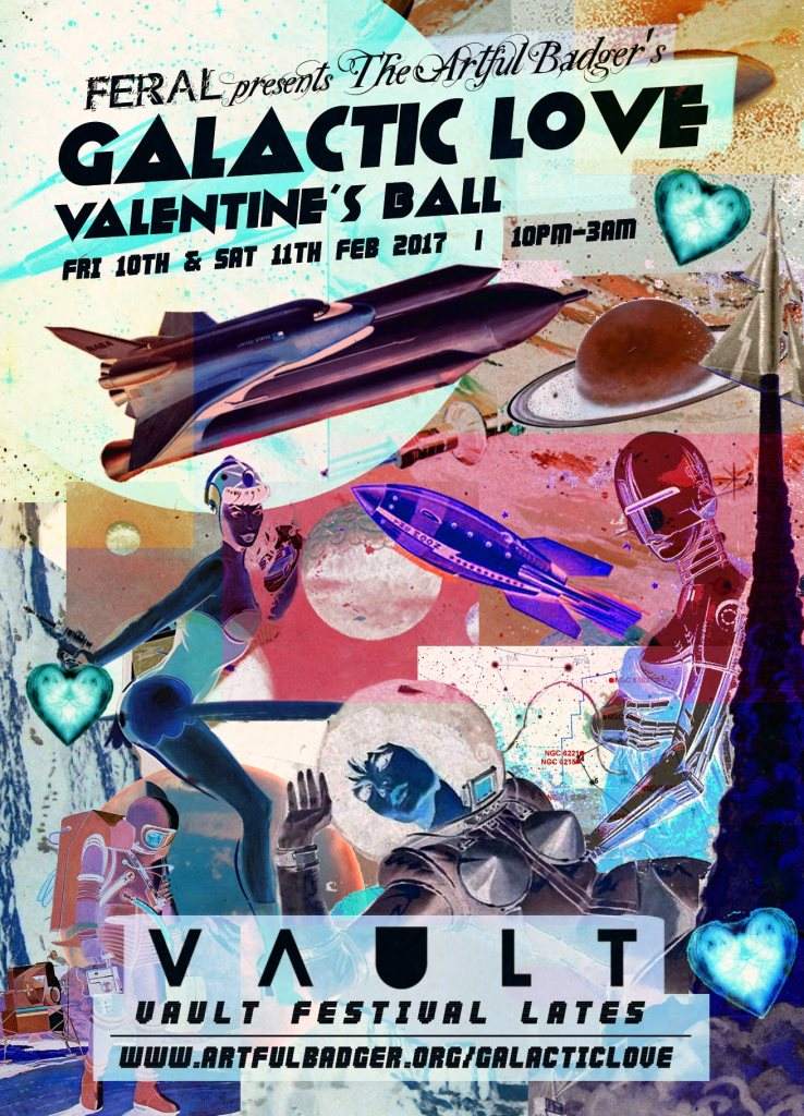 Galactic Love Valentine's Ball - Página frontal
