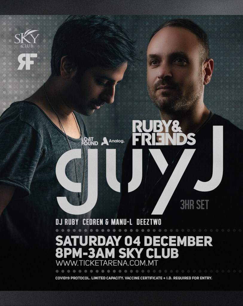 Ruby&friends feat. GUY J - Página frontal