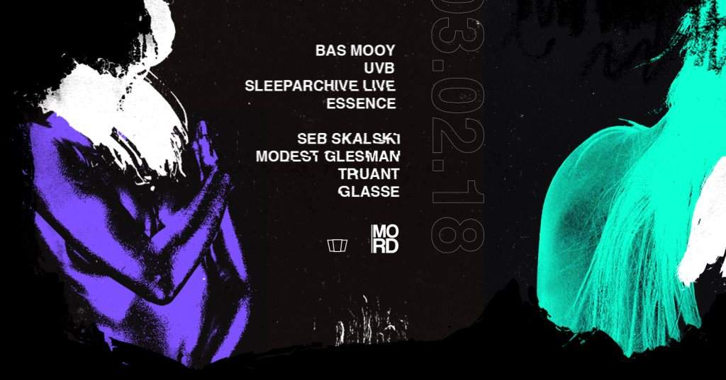 Smolna x Mord: Bas Mooy / UVB / Sleeparchive Live / Essence / Truant / Modest Glesman / Seb Ska - Página frontal