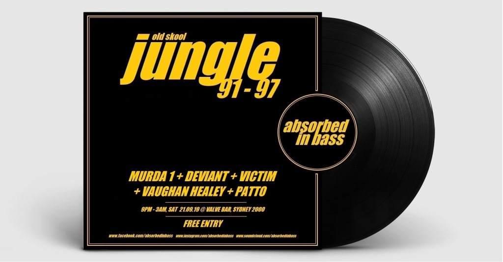 Absorbed In Bass presents Old Skool Jungle 1991-1997 - Página frontal