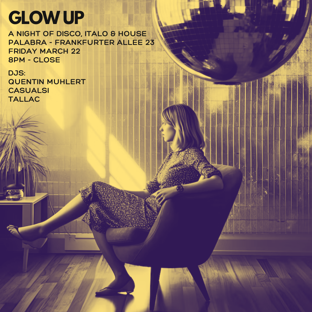 Glow Up by Casualsi, Q. Muhlert & Tallac - Página frontal