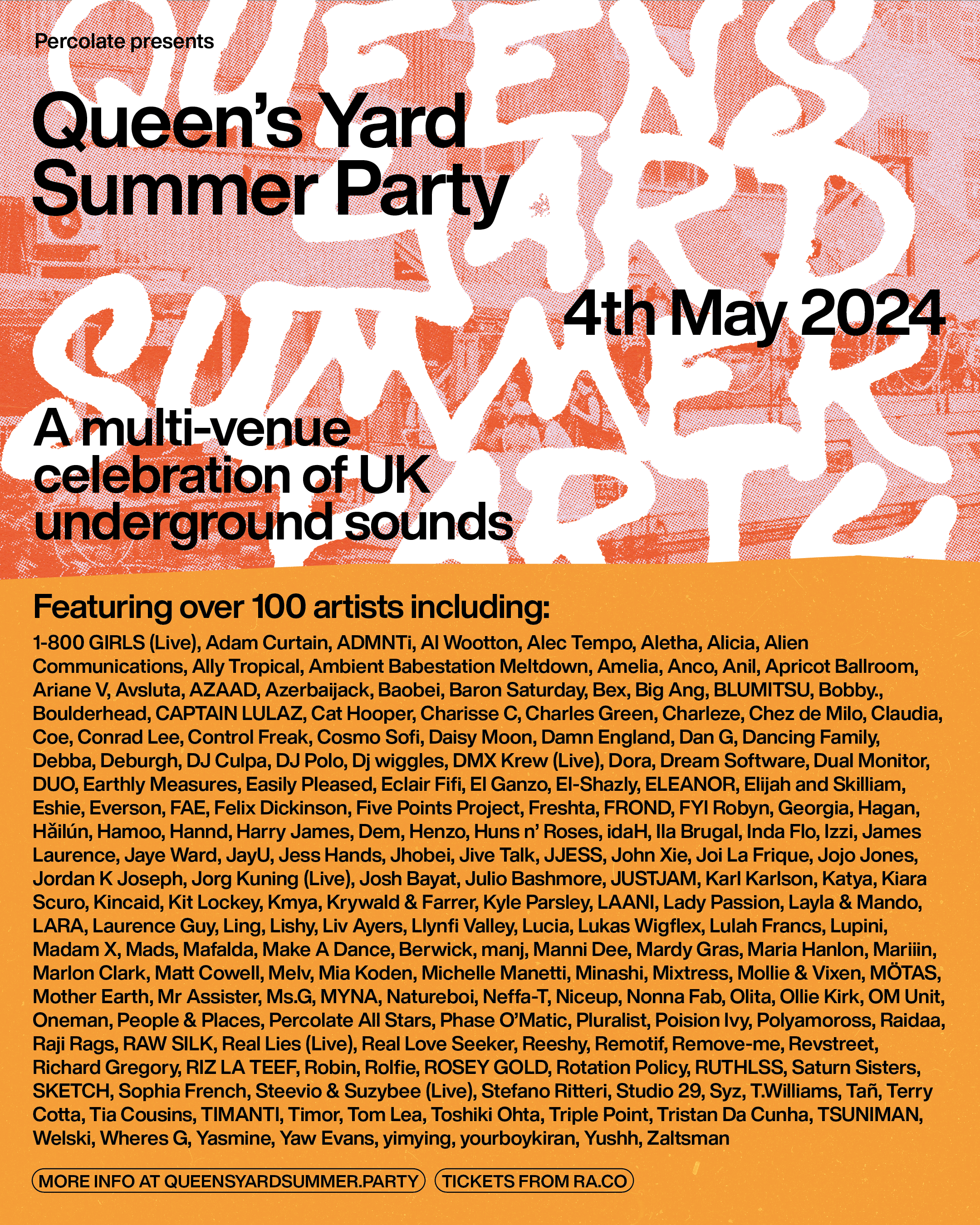 Queen's Yard Summer Party 2024 - Página frontal