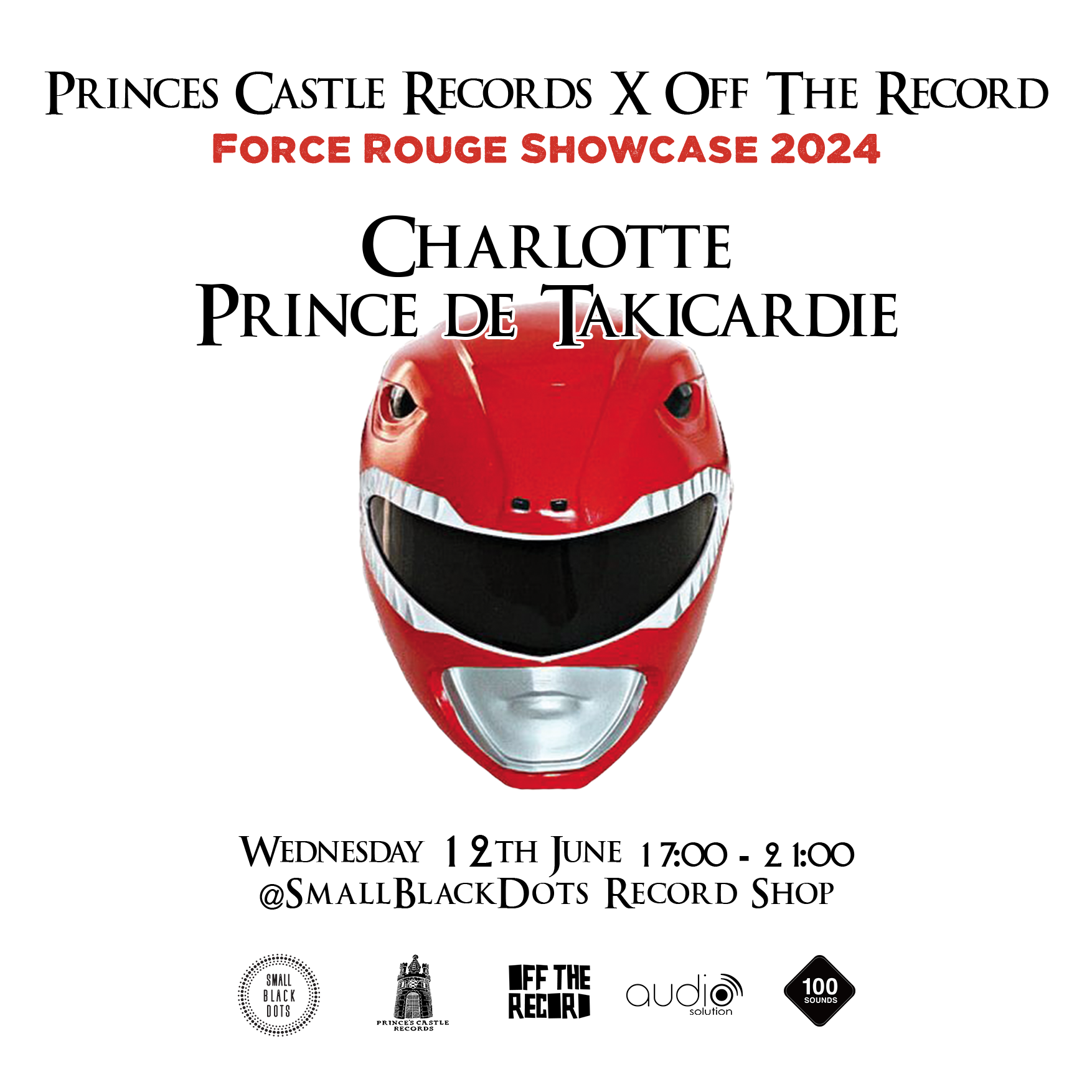 Prince's Castle Records X OFF The Record - フライヤー表