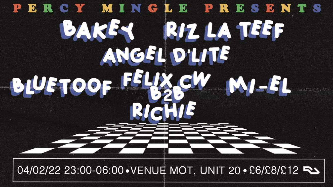 Percy Mingle Vol10 - Bakey, Riz La Teef, Angel D'lite, Bluetoof, Mi-El, Felix CW b2b Richie - Página frontal