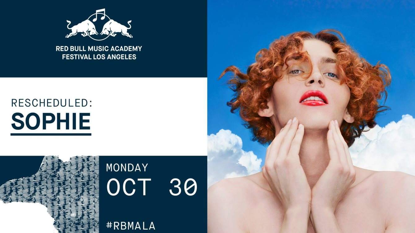 RBMA Festival L.A. Pres. Open Beta: SOPHIE Live Debut - フライヤー表