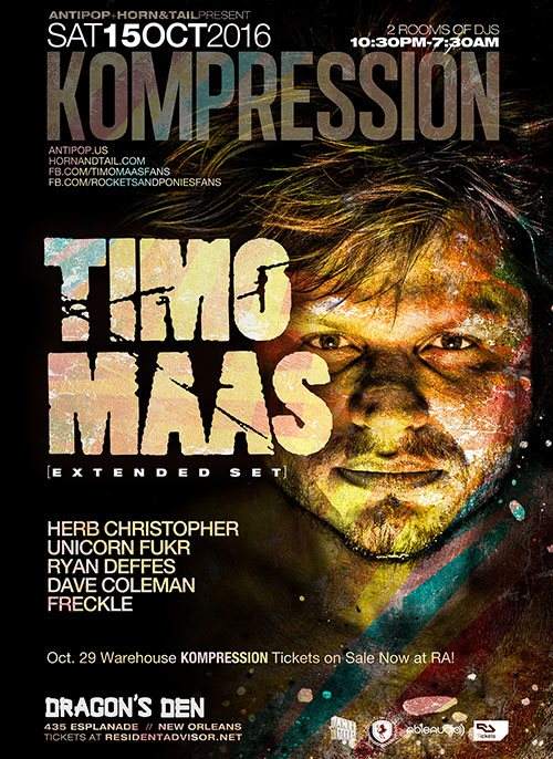 Kompression with Timo Maas - Página frontal