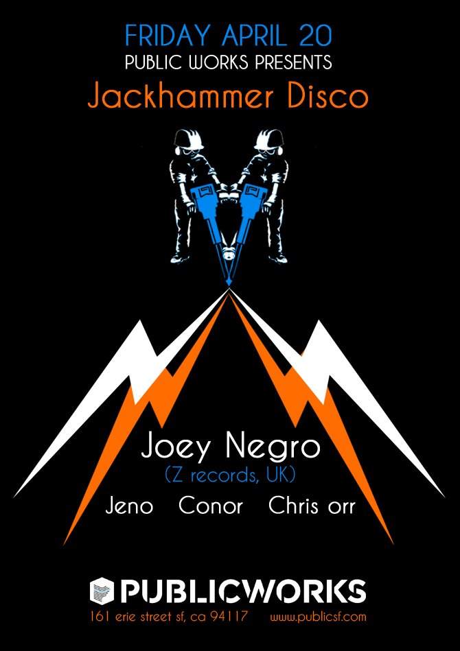 Jackhammer Disco with Joey Negro - Página frontal