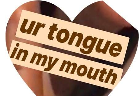 ur tongue in my mouth - Página frontal