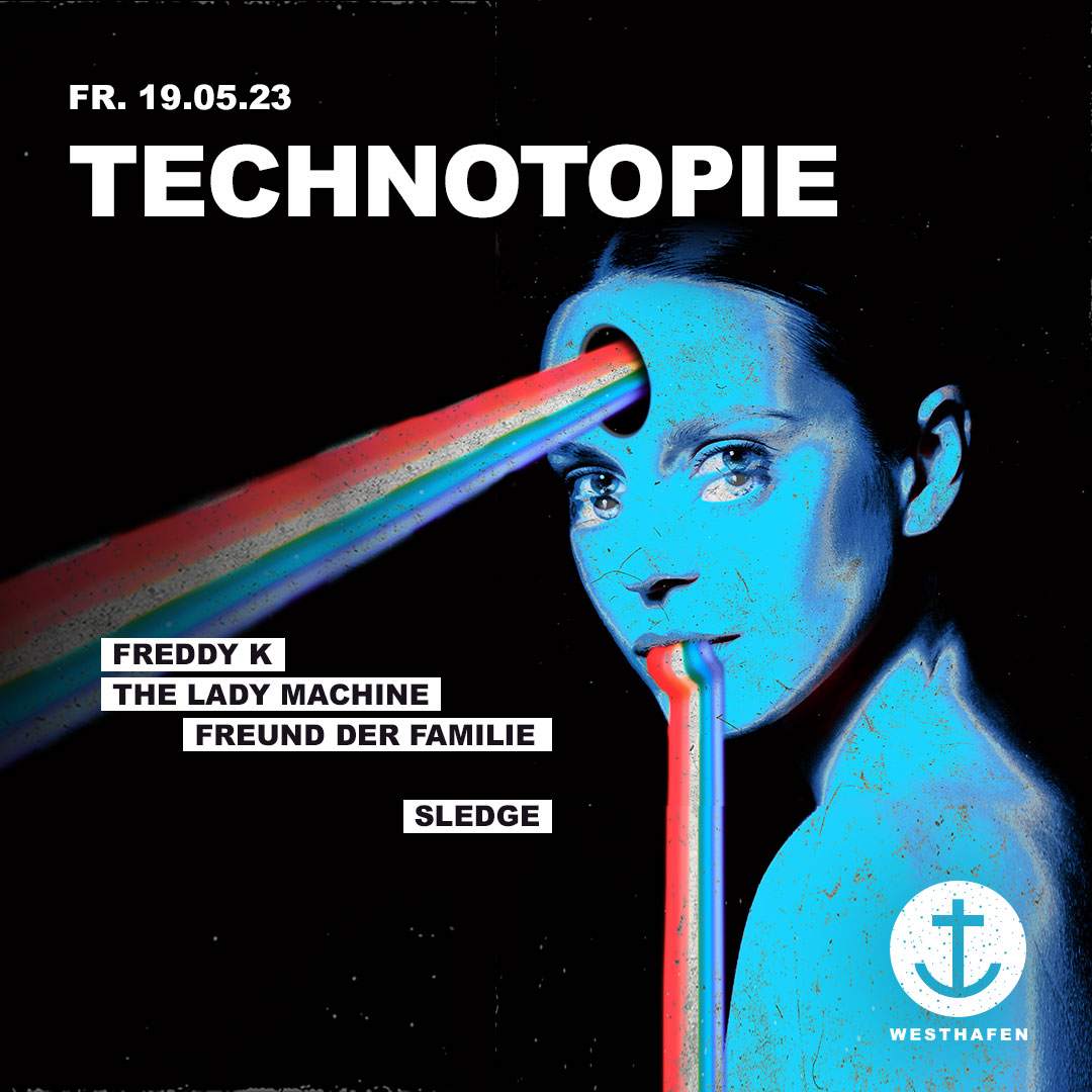 Technotopie with Freddy K & The Lady Machine - Página frontal