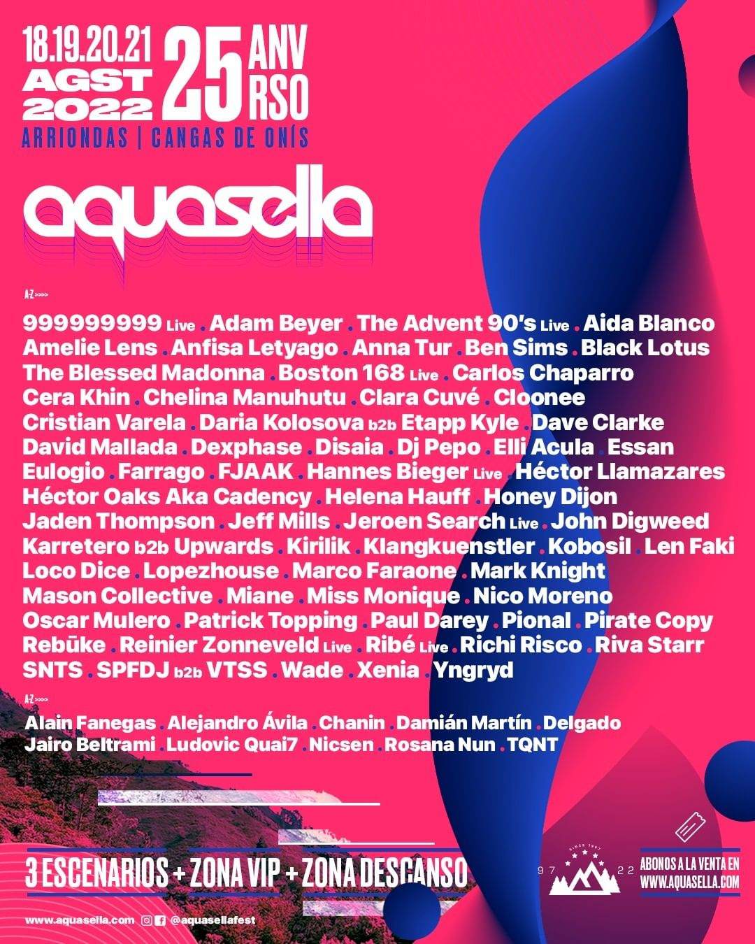 Festival Aquasella 2022 - Página frontal