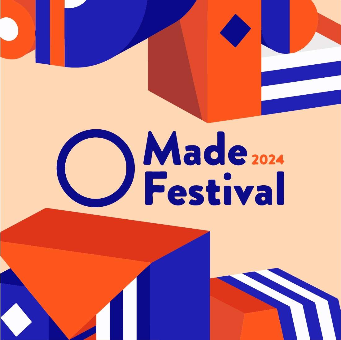Made Festival 2024 Rennes - フライヤー表