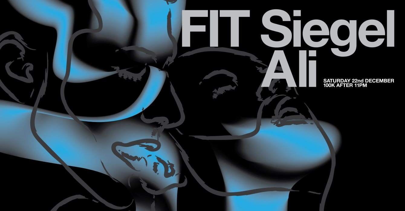 FIT Siegel (FIT Sound, Detroit) & Ali - フライヤー表